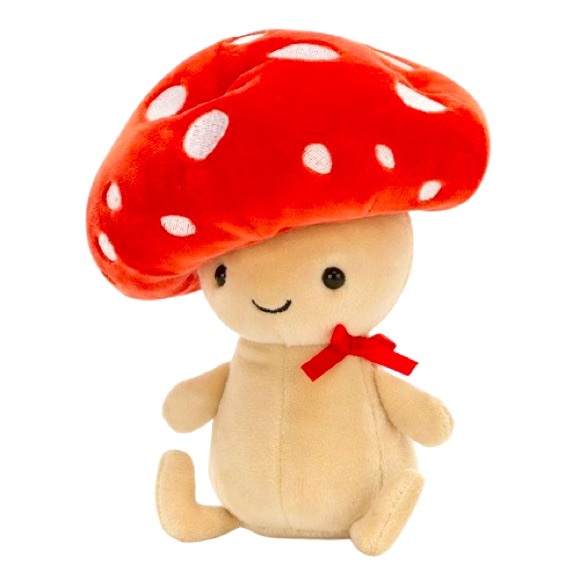 🆕- Jellycat Fun-Guy Robbie Mushroom. - Picture 1 of 5